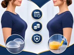 پروتز سینه یا تزریق چربی؟ مقایسه ماندگاری، هزینه و عوارض